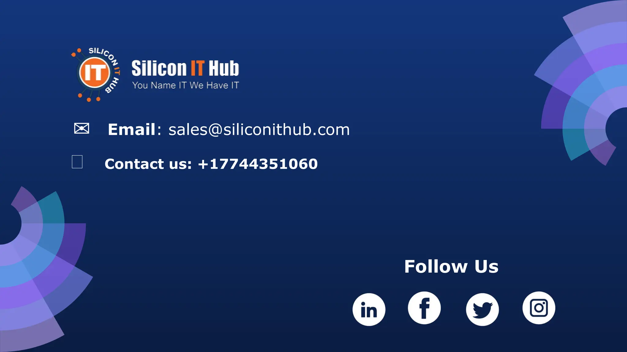 Follow Us
Email: sales@siliconithub.com
Contact us: +17744351060
✉
📞
 