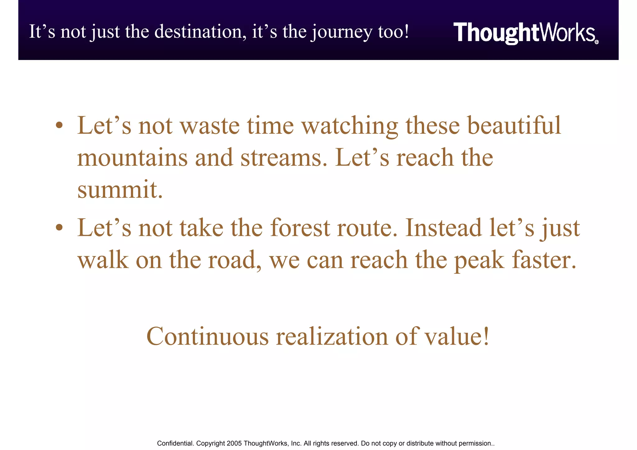 Software Development The Trekkers Way