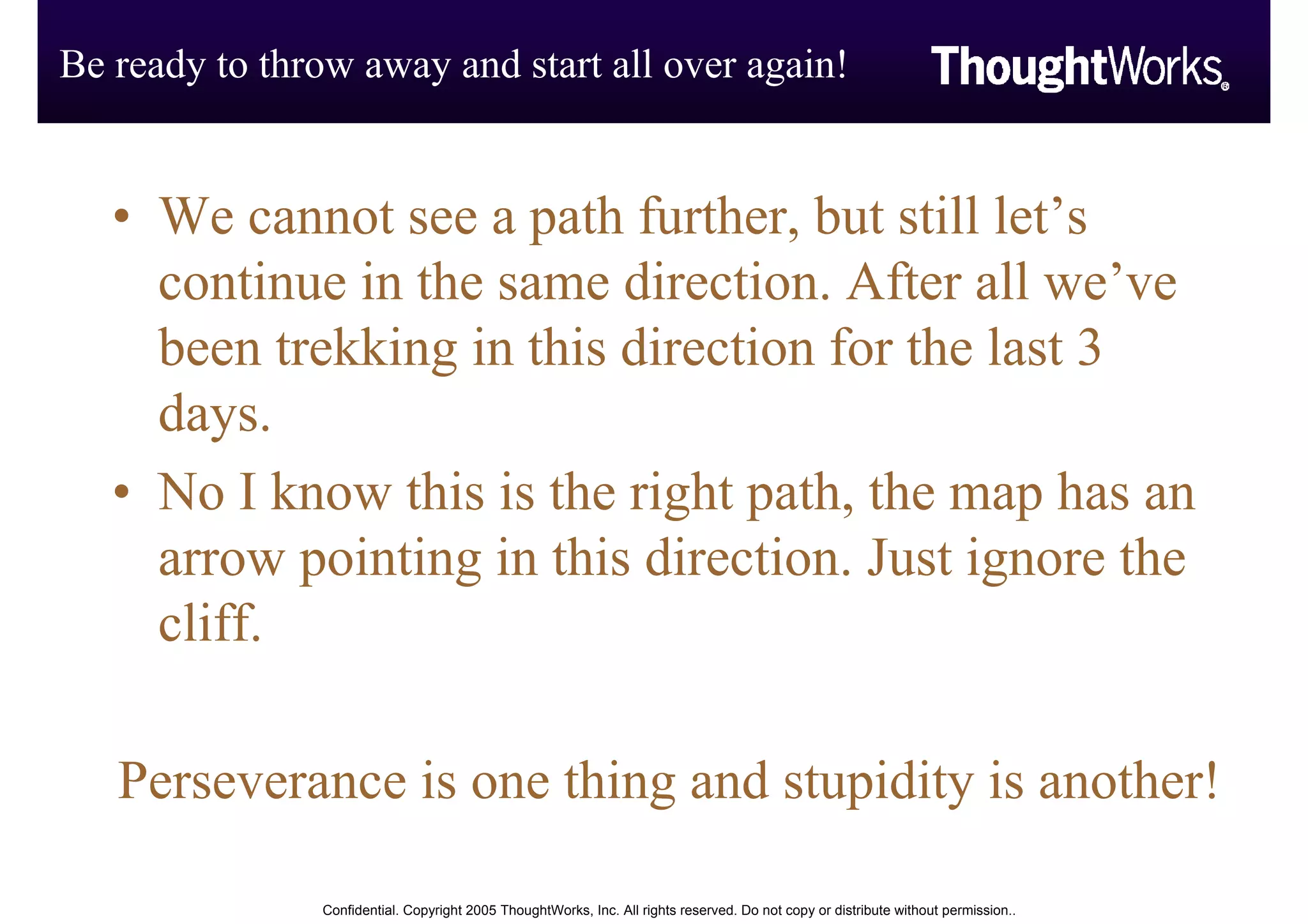 Software Development The Trekkers Way