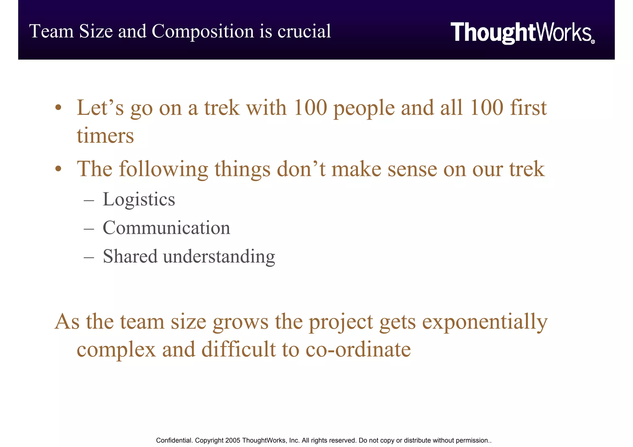 Software Development The Trekkers Way