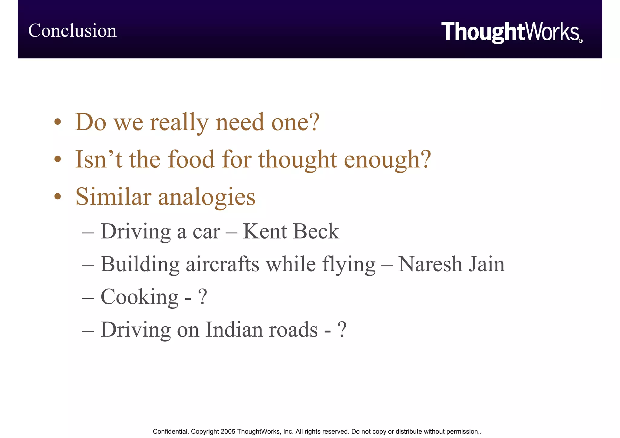 Software Development The Trekkers Way