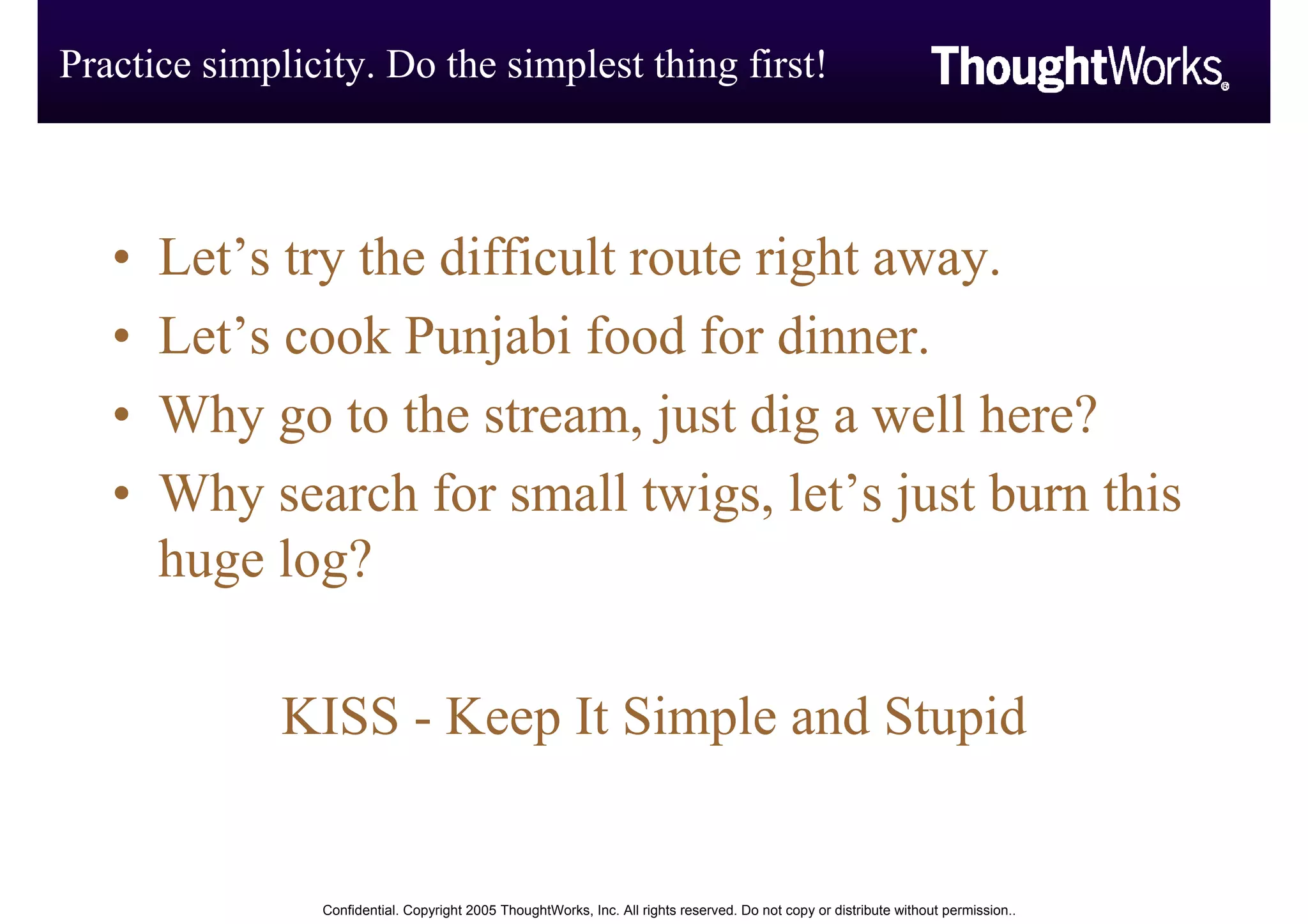 Software Development The Trekkers Way