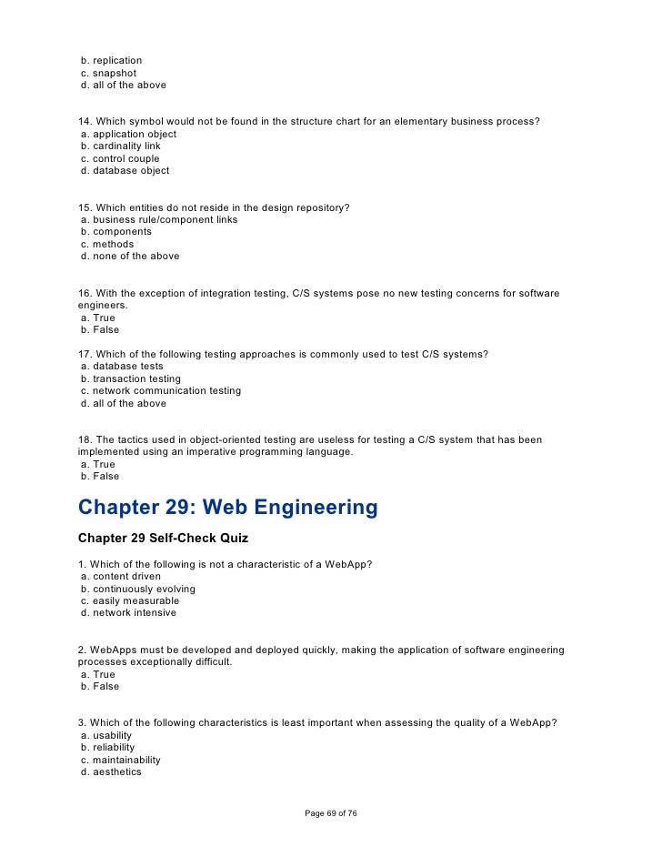 Software engineeringquiz