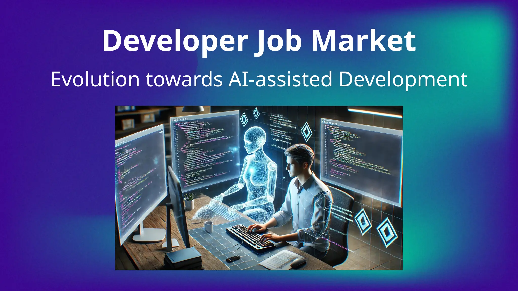 Evolution towards AI-assisted Development
Developer Job Market
 