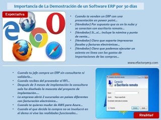 Software ERP en la Nube con Facturación Electrónica 