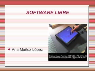 SOFTWARE LIBRE ,[object Object]