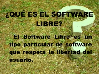 El Software libre en educación