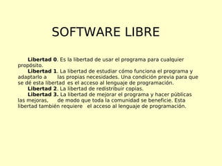 Software Libre Definitivo