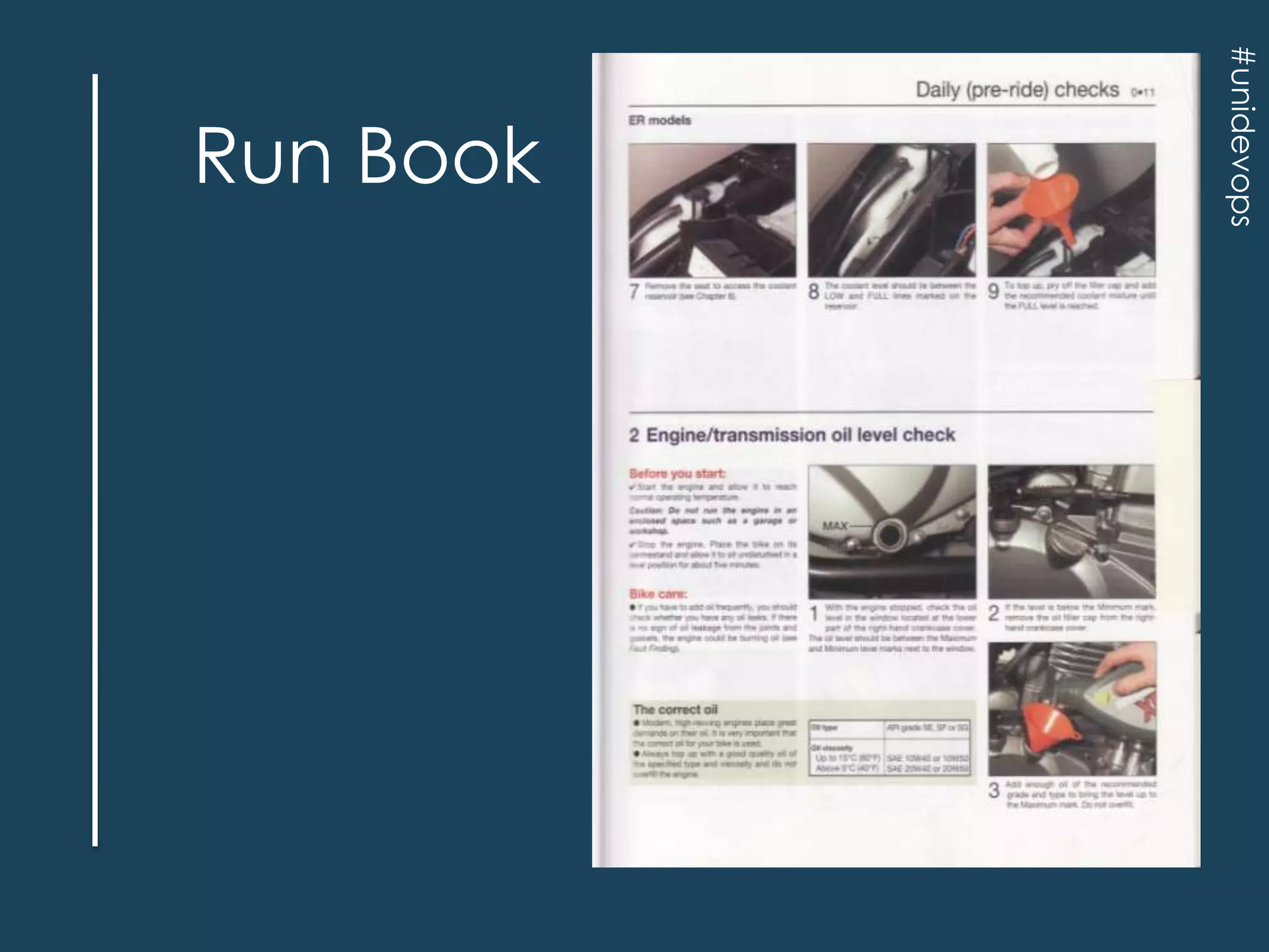 #unidevops

Run Book

 