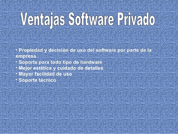 Software Privado