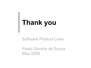 Software Product Lines