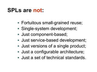 Software Product Lines