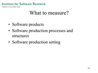 Understanding and Improving Software Productivity | PPT