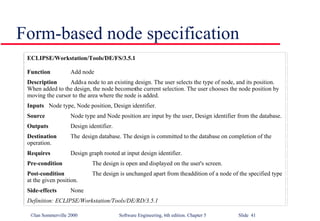Form-based node specification 