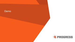 © 2015 Progress Software Corporation. All rights reserved.37
Demo
 