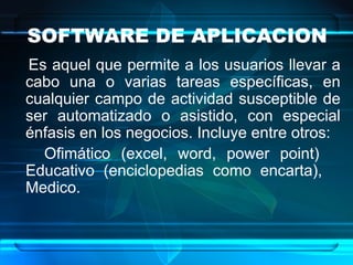 Varias Software Comprehensive Overview of Software Types and Computer Classifications | PPT