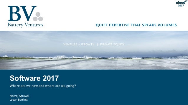 software 2017 where are we now and where are we going battery ventures