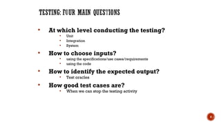 Software testing mtech project in jalandhar | PPT
