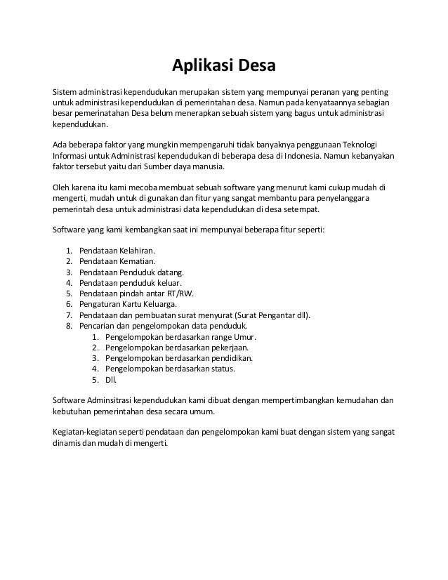 SIMADE, SIMDES, Aplikasi Desaku, Software Administrasi Desa SIMADE, SIMDES, Aplikasi Desaku, Software Administrasi Desa