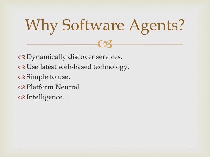 Software agents