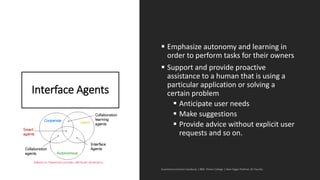 Software Agents & Their Taxonomy | Ecommerce BBA Handout | PDF
