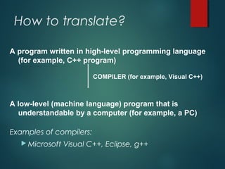 Software and hardware presentation | PPT