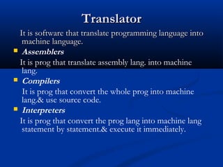 Software and its types | PPT