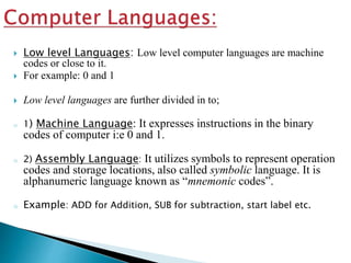 Software and its types | PPTX | Computer Software and Applications ...