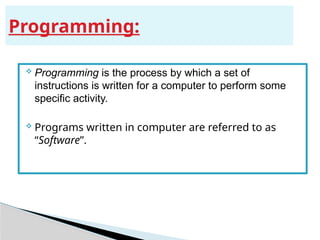 Software and its Types use of software types | PPT