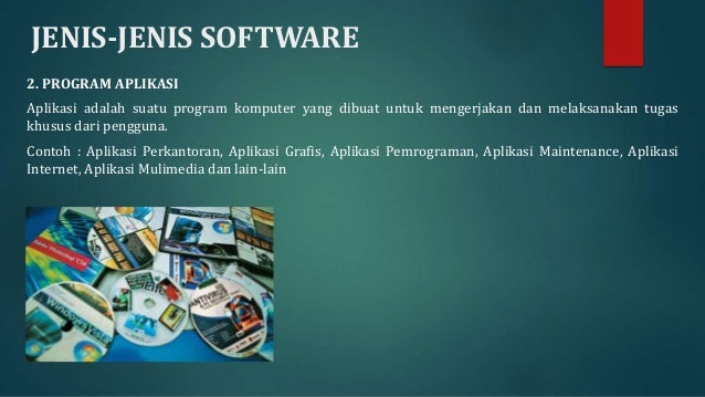 Software aplikasi komputer