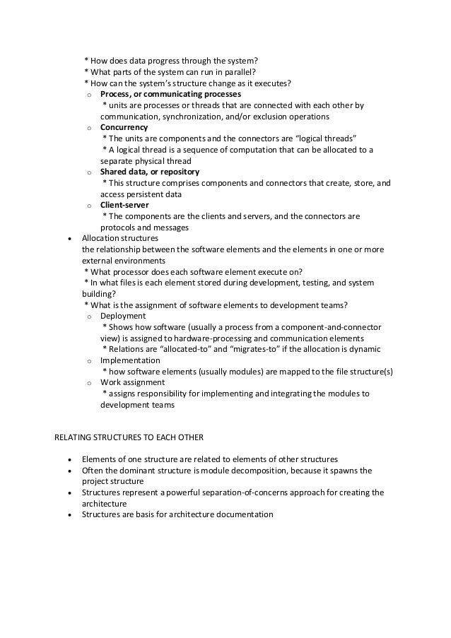 Software Architecture Unit 1 Notes