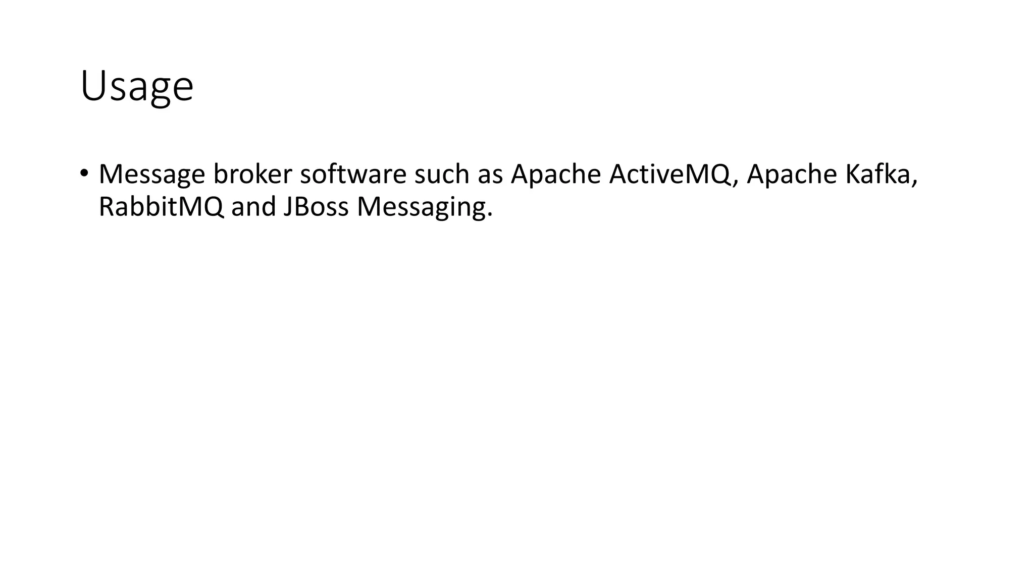 Software architectural patterns