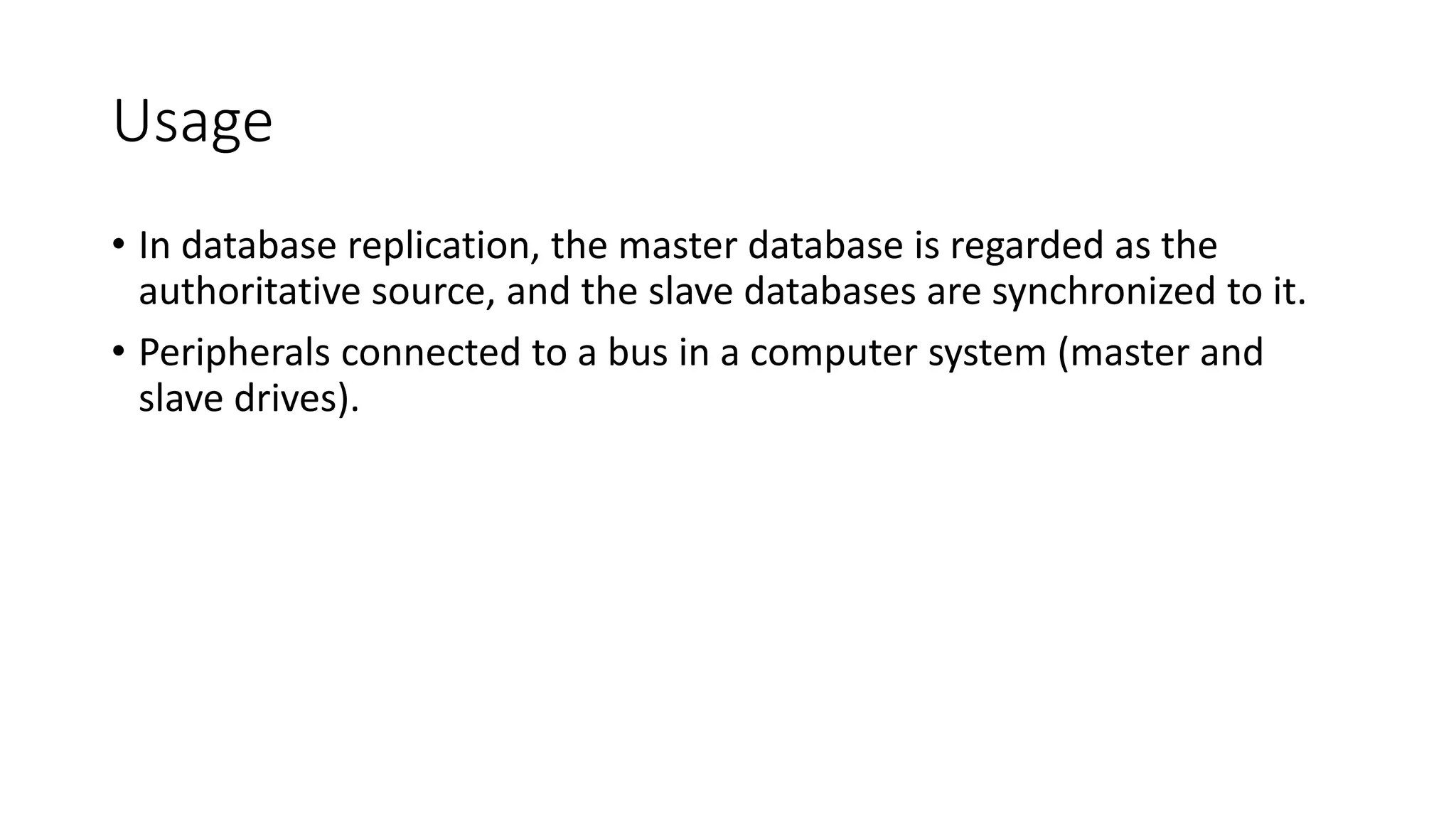 Software architectural patterns