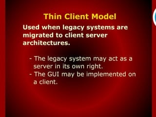 Thin Client Model