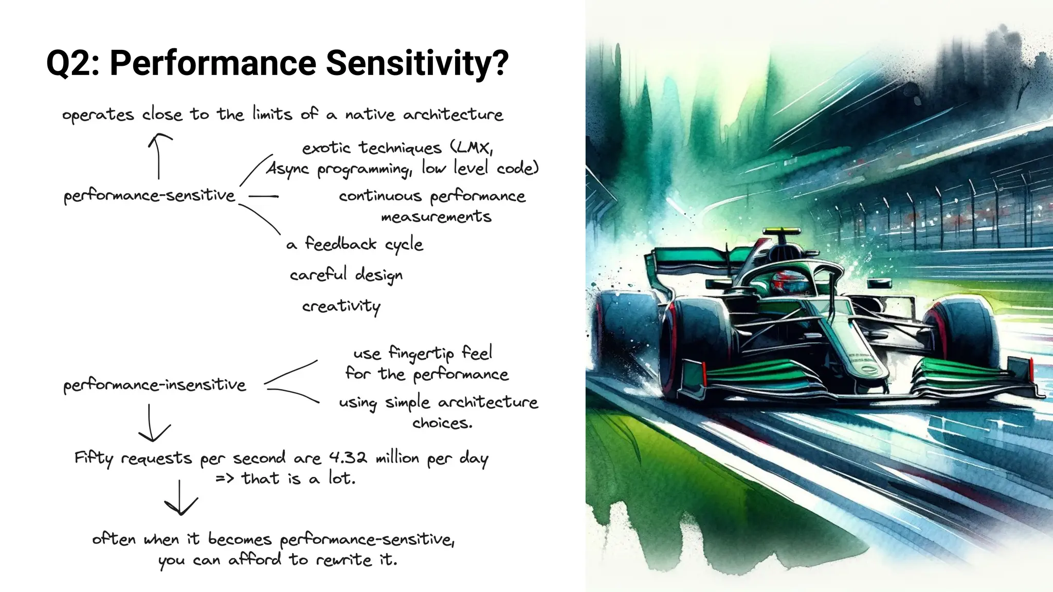 Q2: Performance Sensitivity?
 