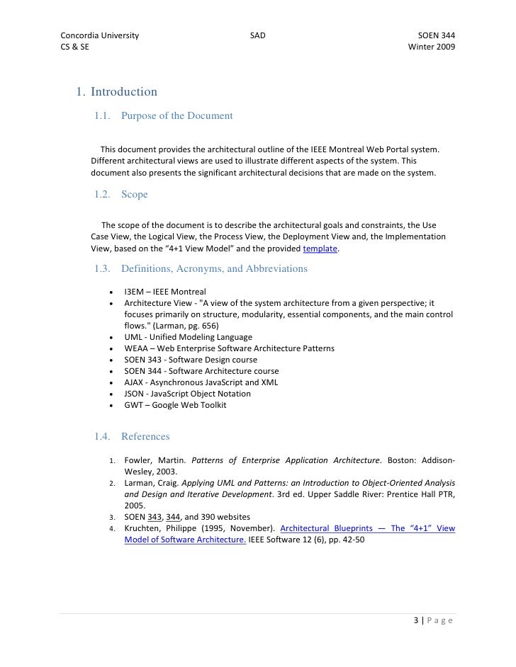 software architecture document software architecture document software architecture document software architecture document