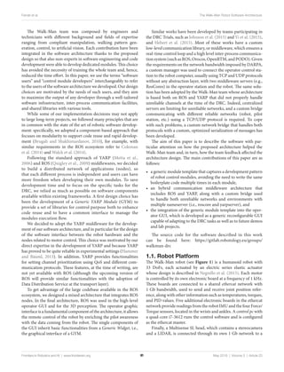 Software architecture for humanoid robots | PDF