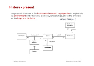 An introduction to software architectures | PDF