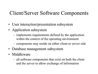 Software artitchteure