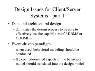 Software artitchteure