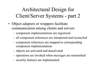 Software artitchteure