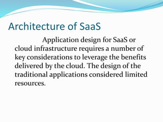 Software as a service | PPTX