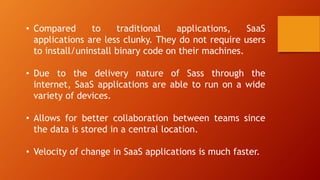 Software as a service | PPTX