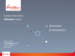 Inria - Software assets - Aerospace