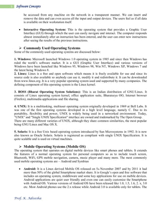 Software concepts | PDF