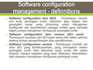 Software Configuration Management | PPTX