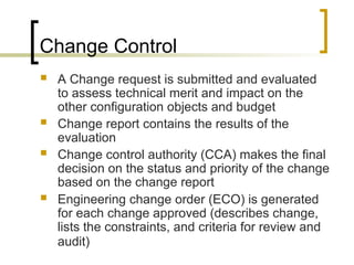 Software Configuration Management Change Request Comprehensive Overview of Software Configuration Management (SCM ...