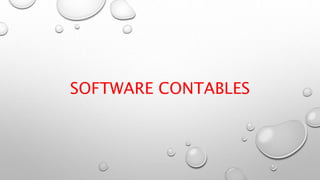 SOFTWARE CONTABLES
 