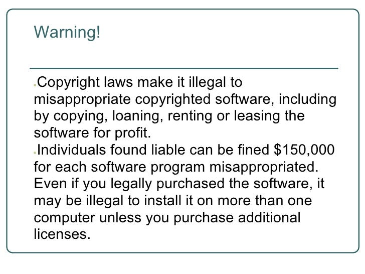 Software copyright protection