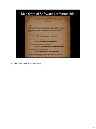 Software Craftsmanship - It's an Imperative | PDF